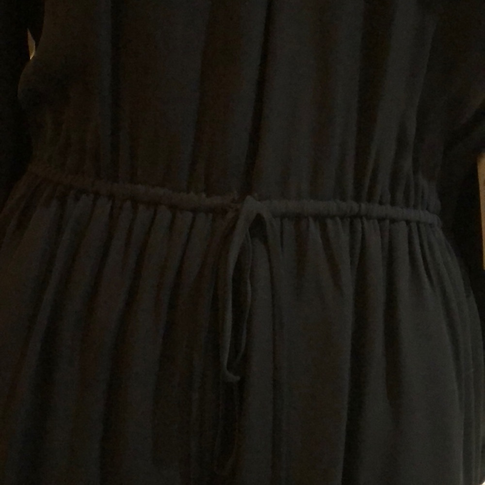 Alice and Olivia black silky dress w/cutouts.Sz2/4 - Picture 3 of 5